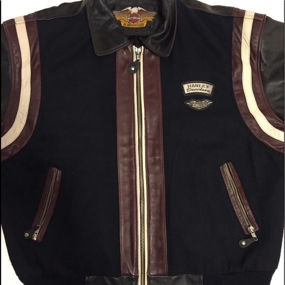 SOLD Men’s Harley Davidson Motorcycle Jacket - Picture 2 of 8